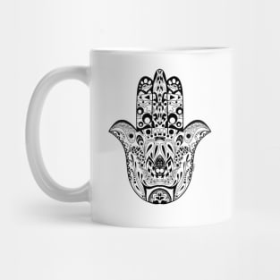 the hand of totonac life in ecopop zentangle wallpaper sutra Mug